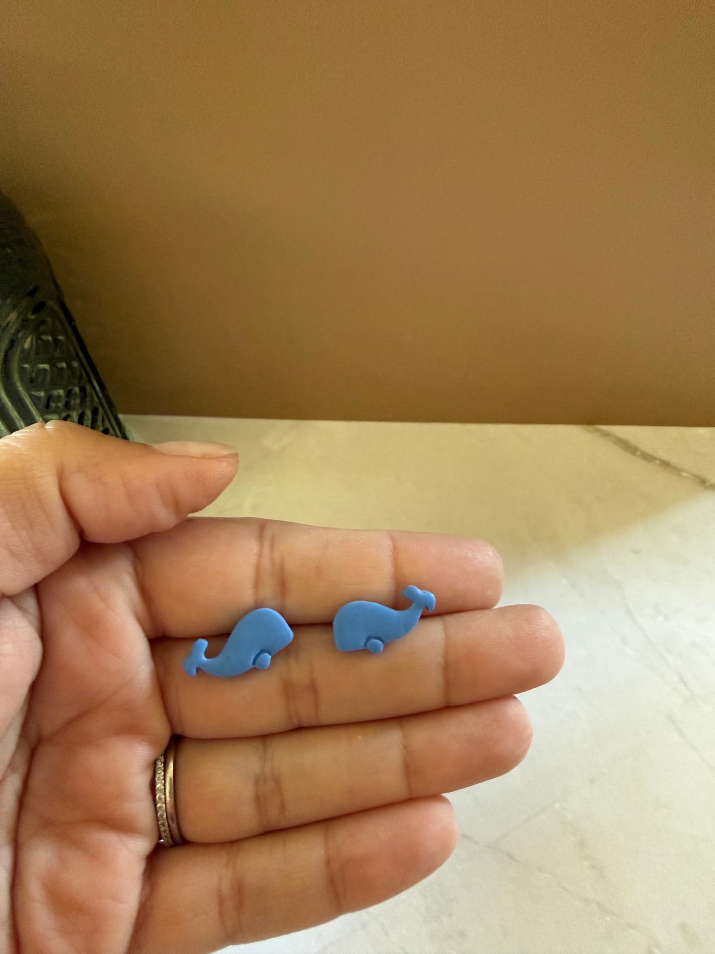 Whale Studs