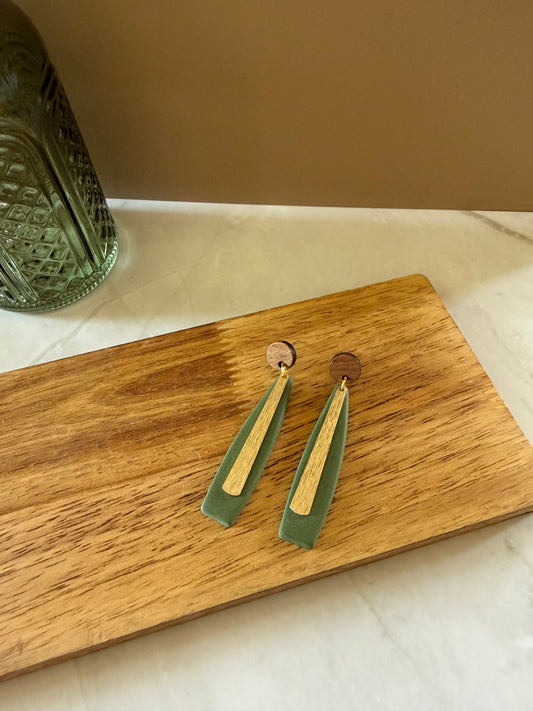 Green Drop Dangles