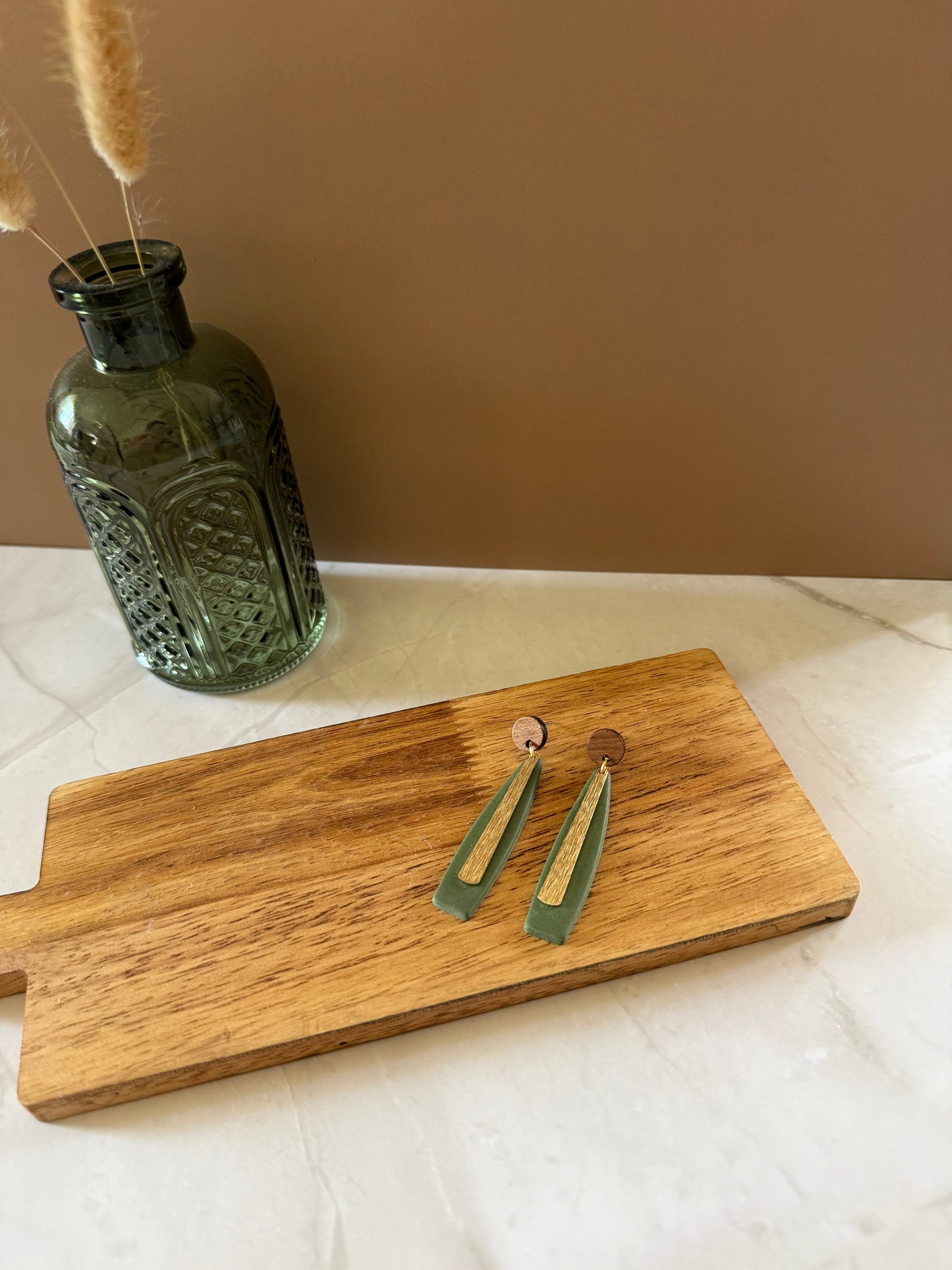 Green Drop Dangles