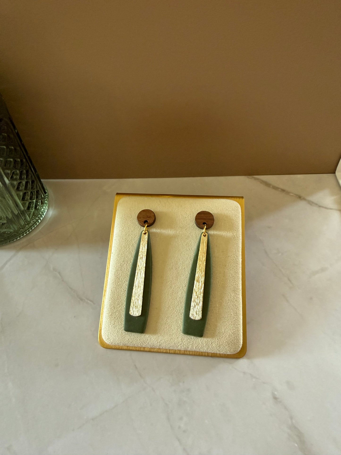 Green Drop Dangles