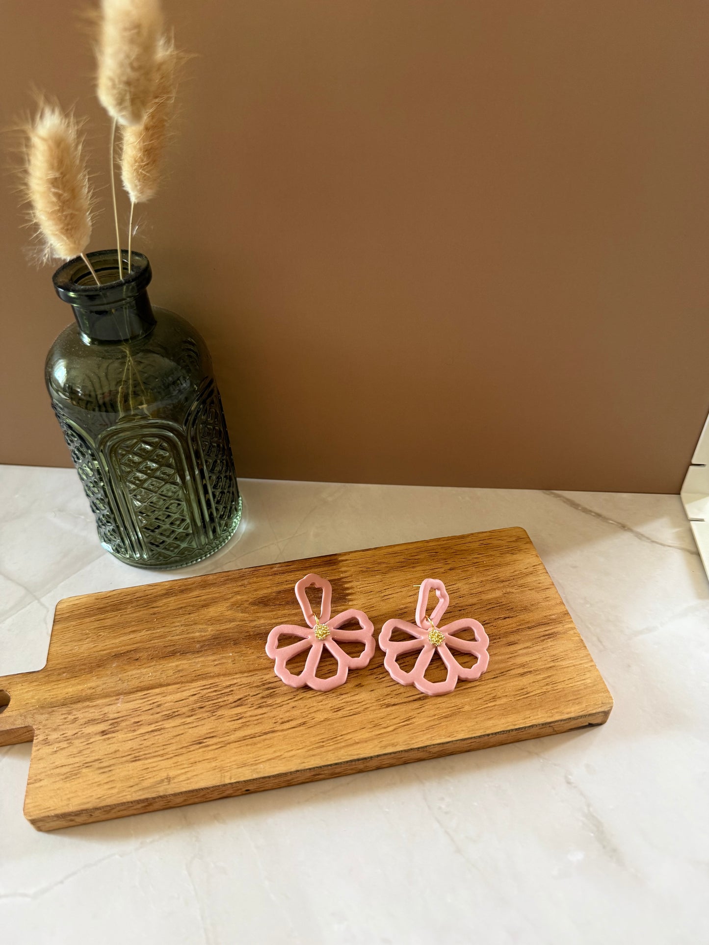 Flower Outline Dangles