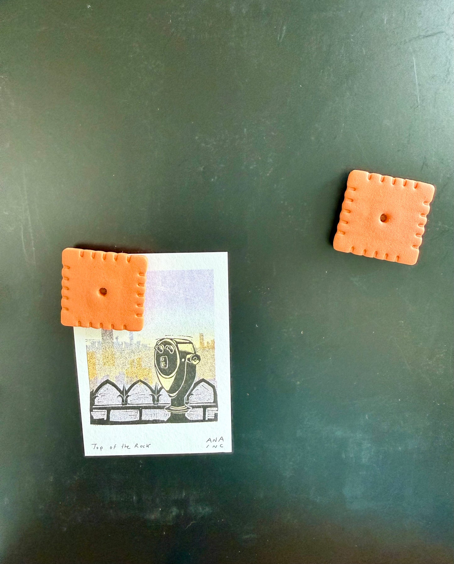 Cheese Cracker Magnet